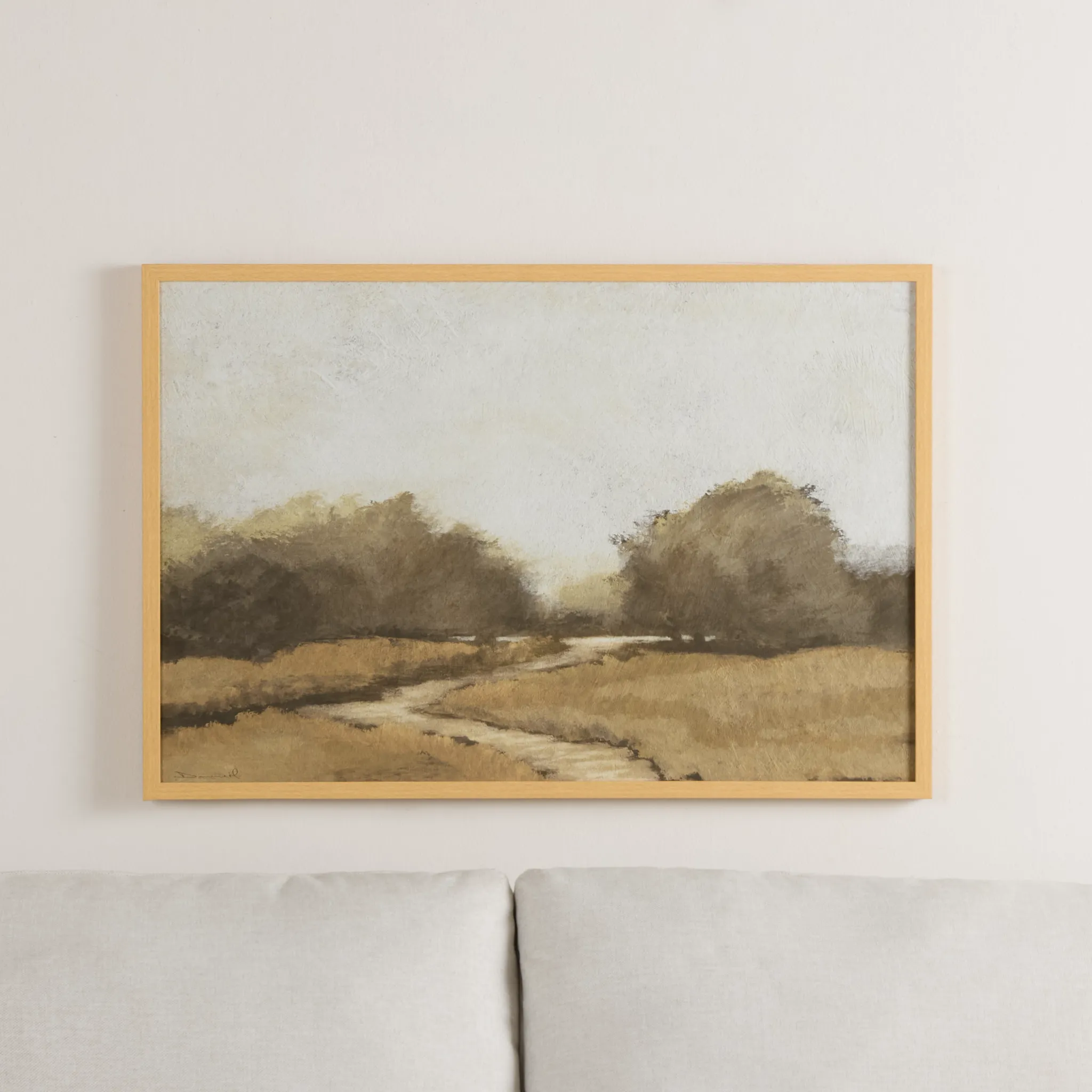 Willows Green Framed Wall Art