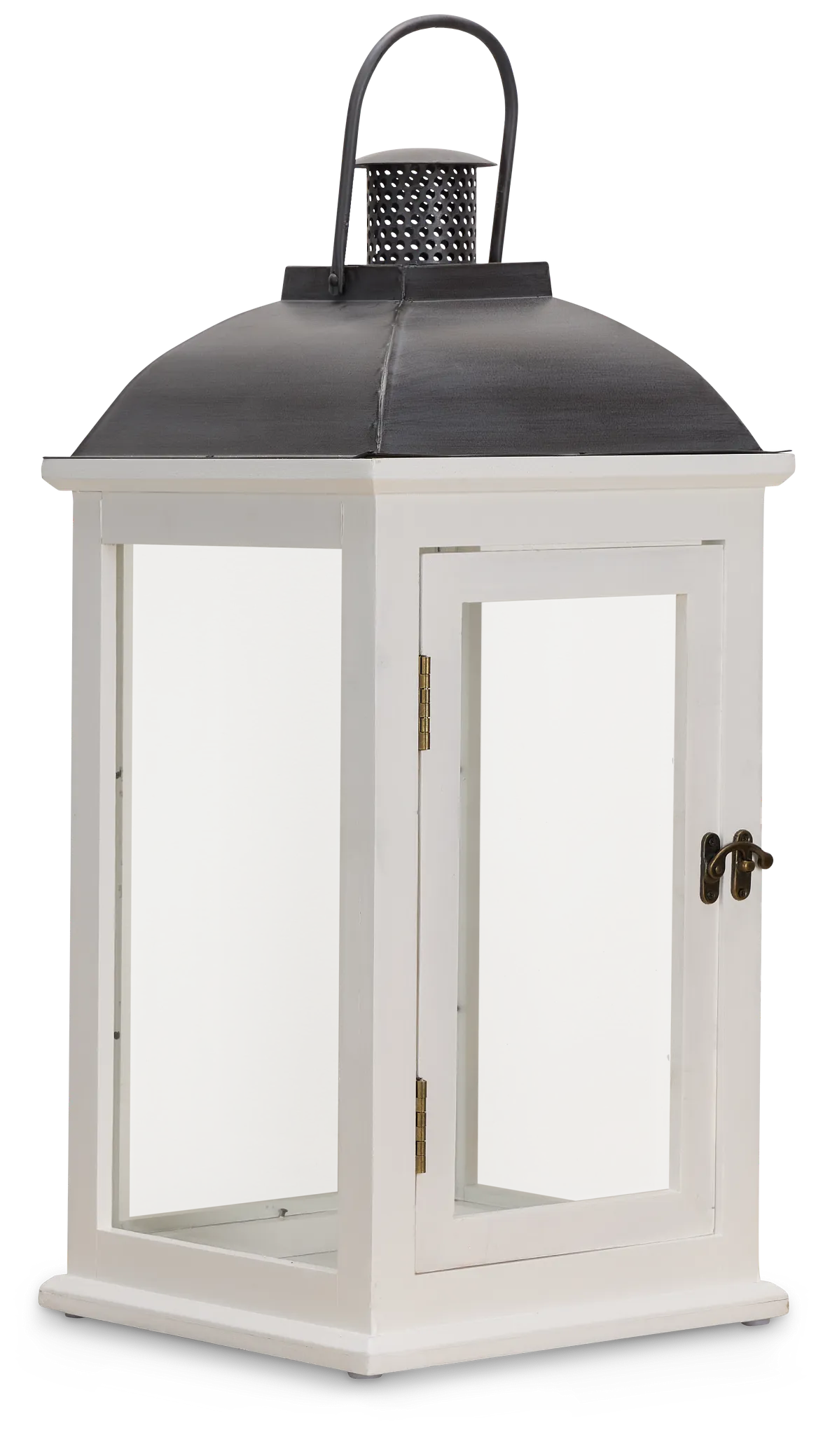 Greensville White Large Lantern