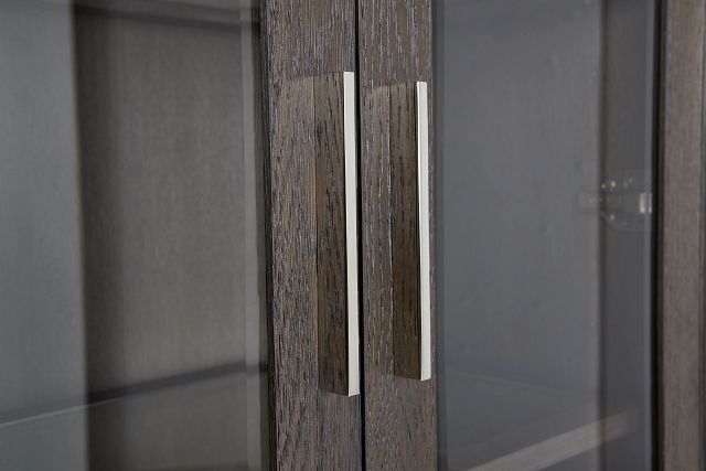 Highline Dark Tone Drawer Bookcase Wall