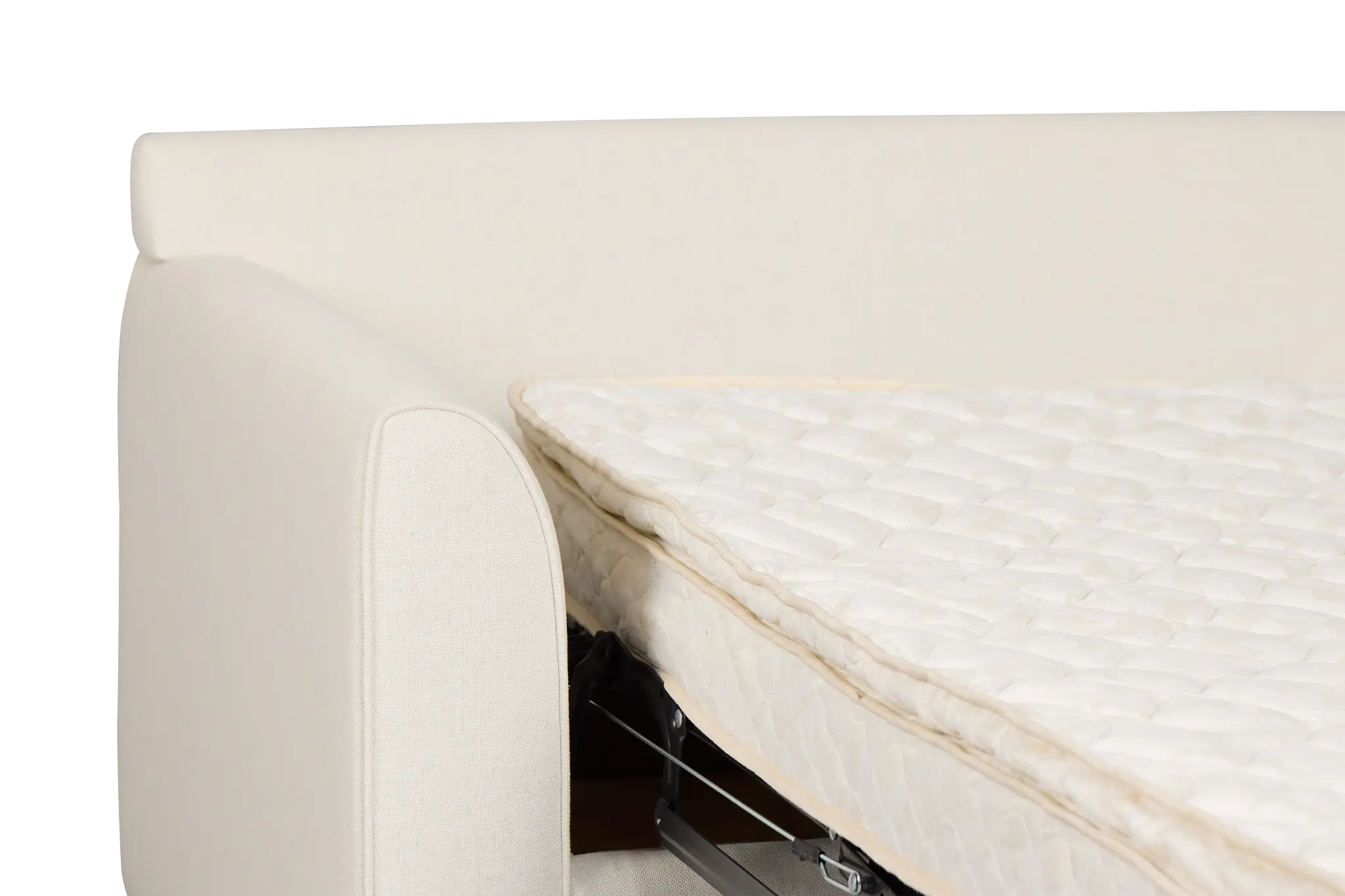 Tate Light Beige Fabric Innerspring Sleeper Tate Light Beige Fabric Innerspring Sleeper