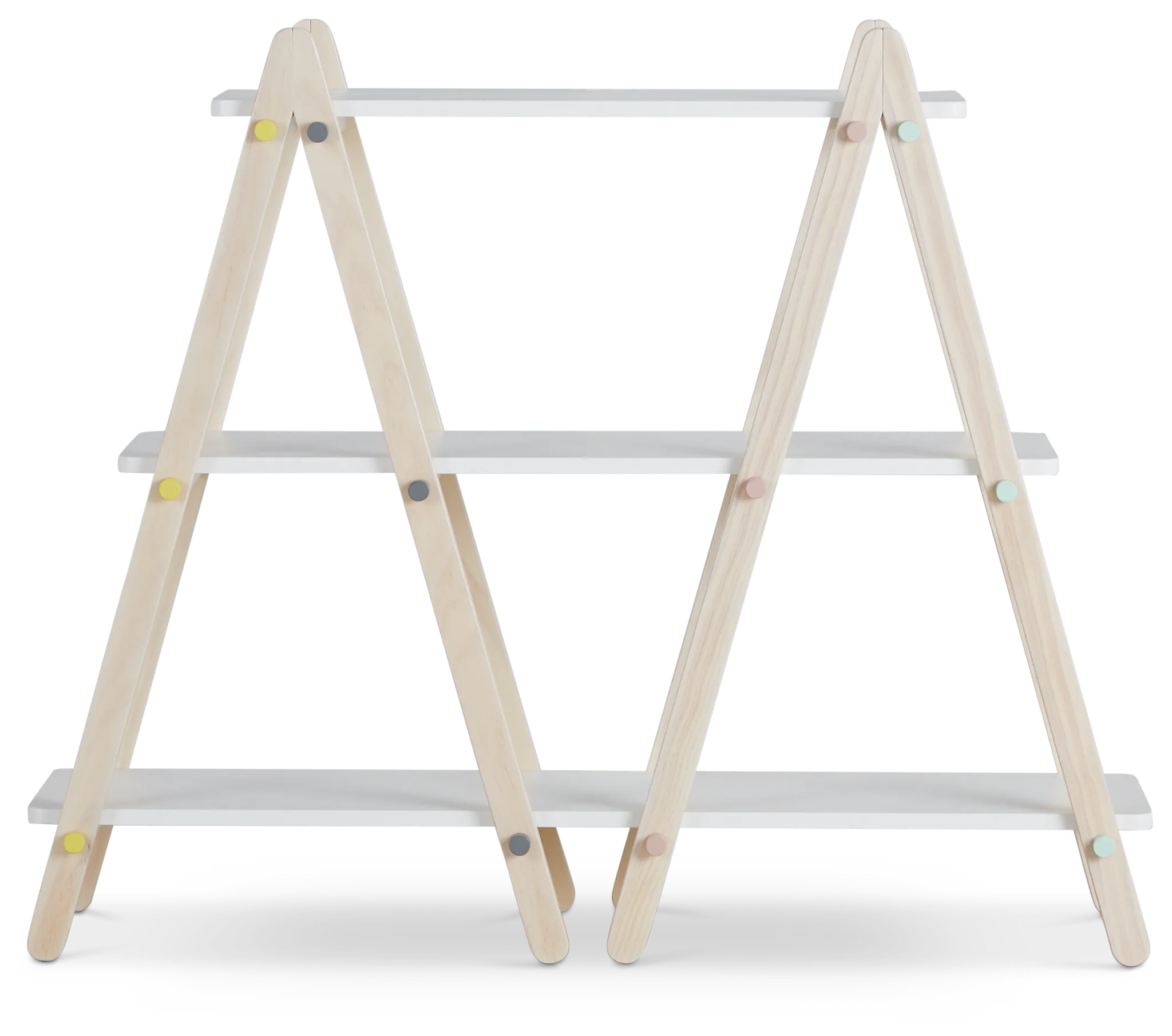 Dottie White Storage Bookcase