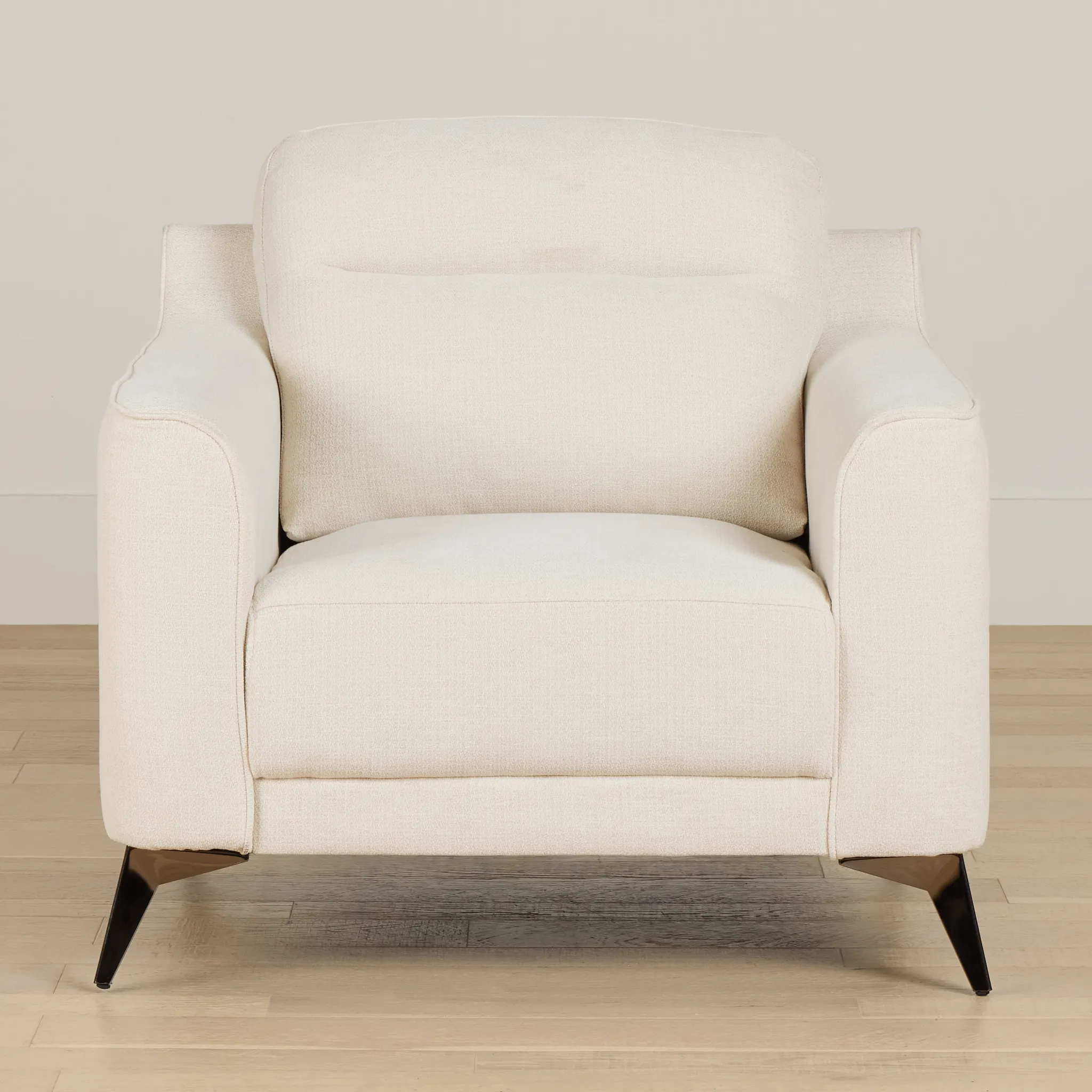Talia Light Beige Fabric Chair