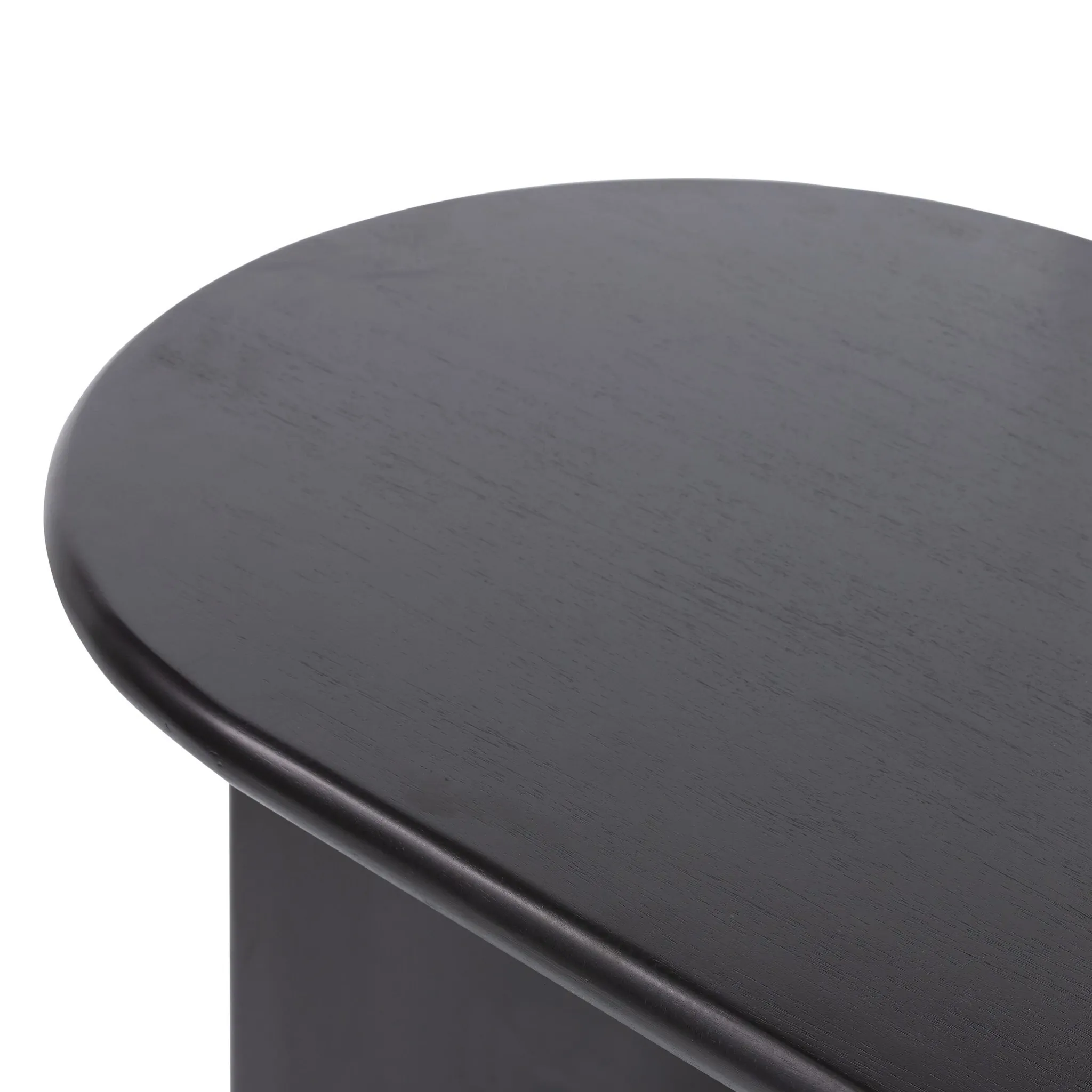 Paloa Black Oval Coffee Table