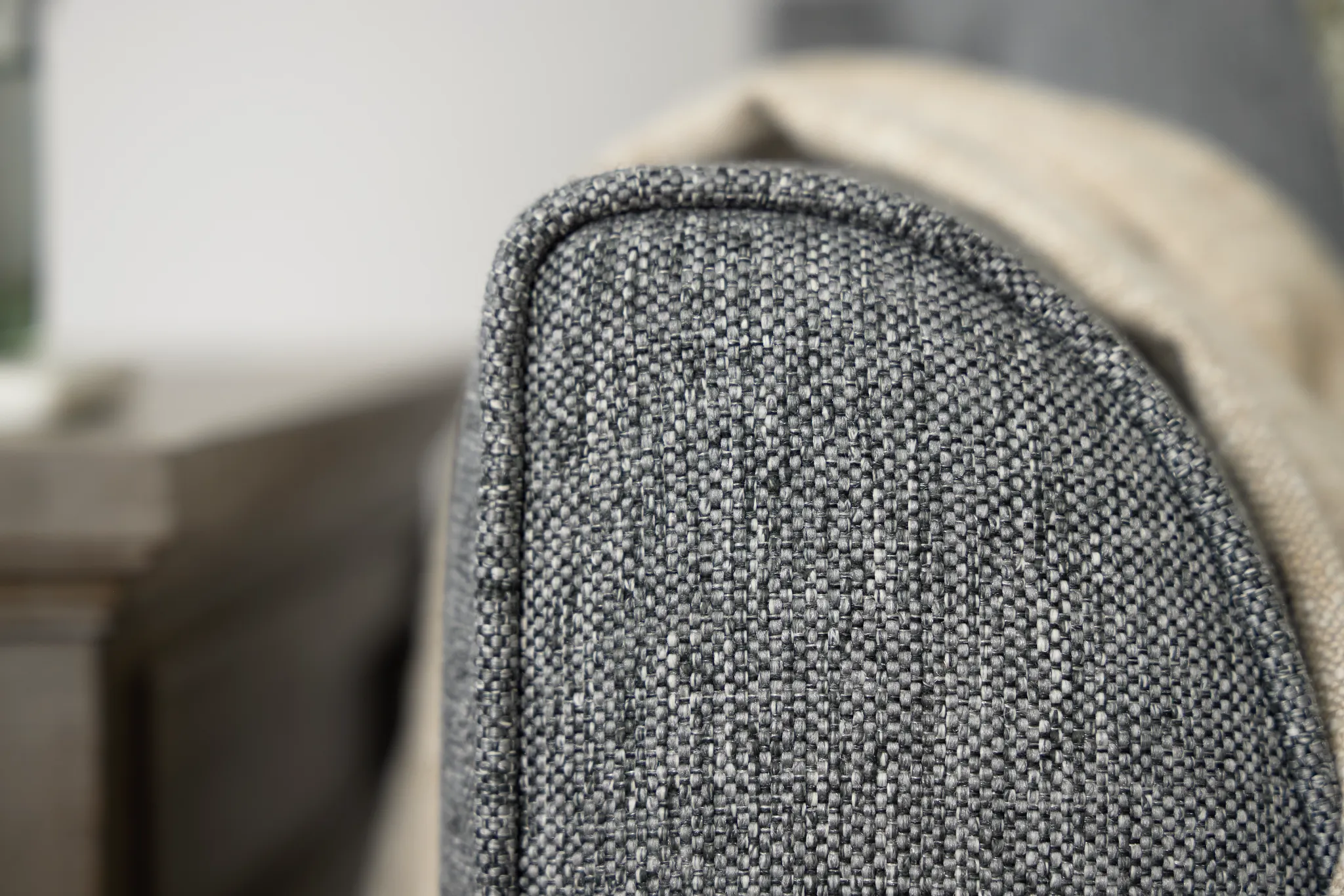 Asheville Gray Fabric Sofa