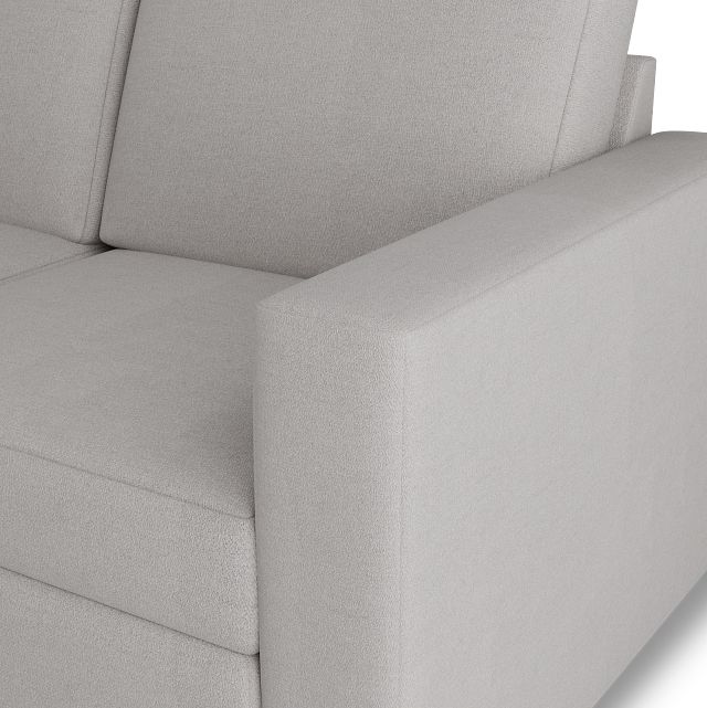 Citymod Light Gray Fabric Small Two-arm Sectional