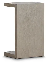 Nixon Light Tone Chairside Table