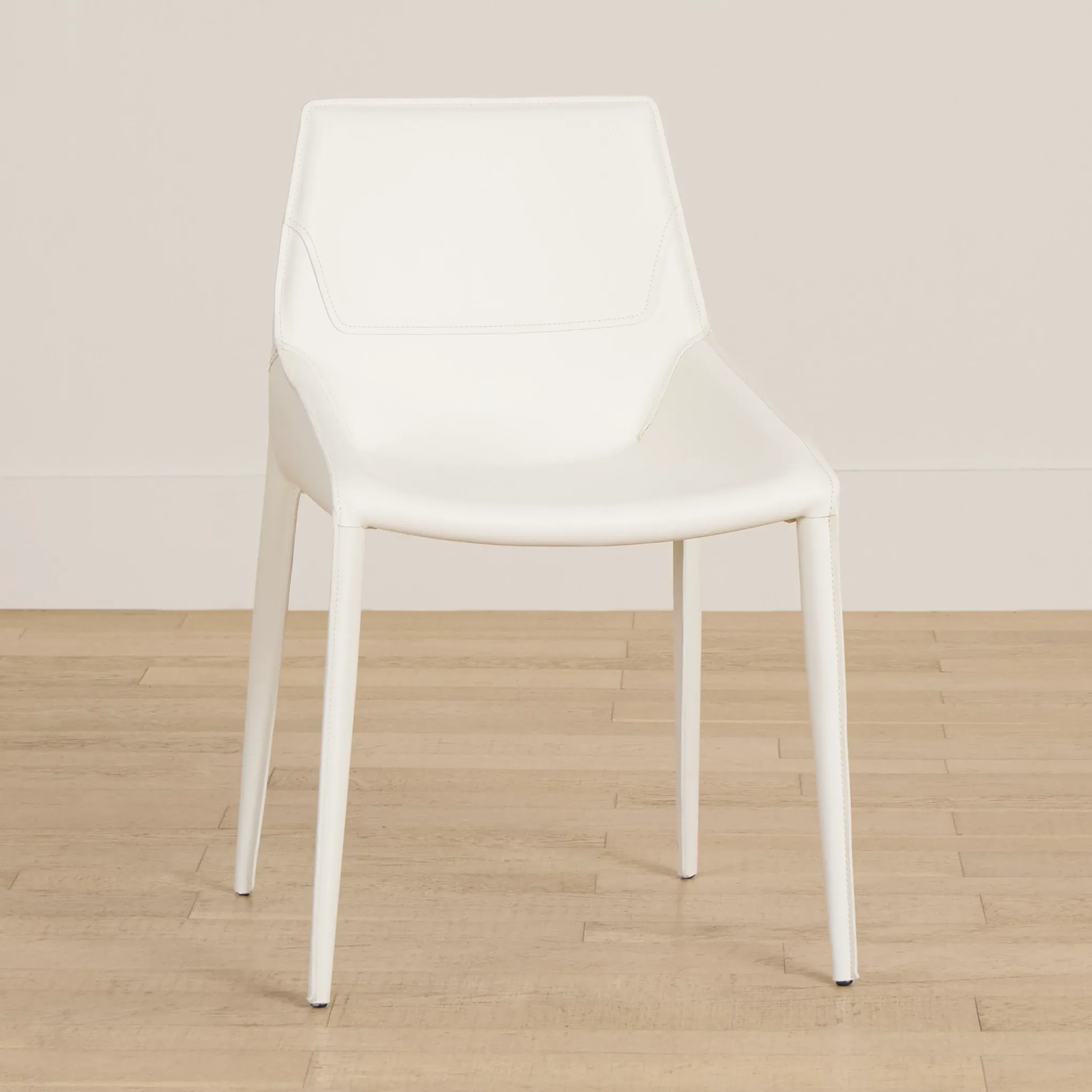 Wakefield White Upholstered Side Chair