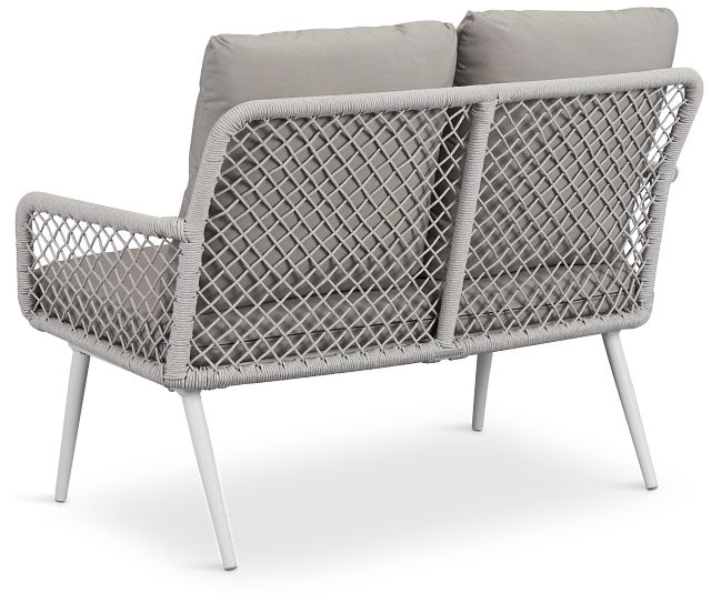 Andes Gray Woven Sofa