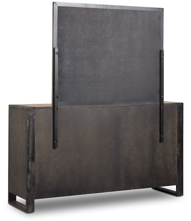 Jackson Two-tone Dresser & Mirror