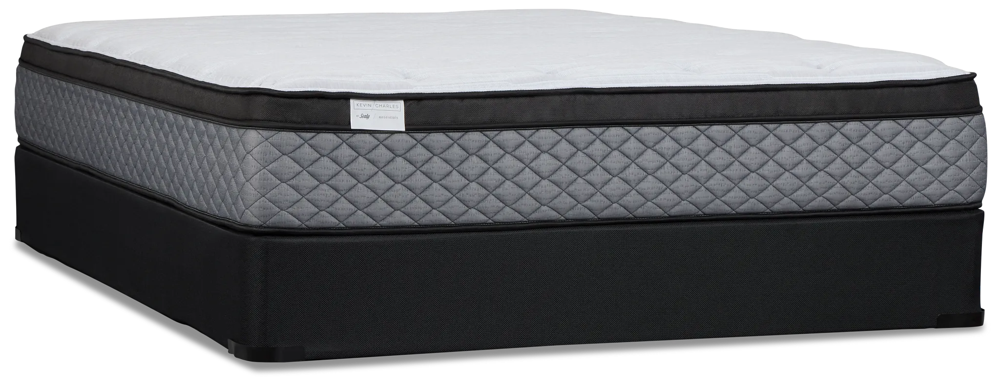Kevin Charles By Sealy Essential Plush Mattress Set