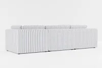 Destin Sea Lane Dark Blue Fabric 4-piece Modular Sectional