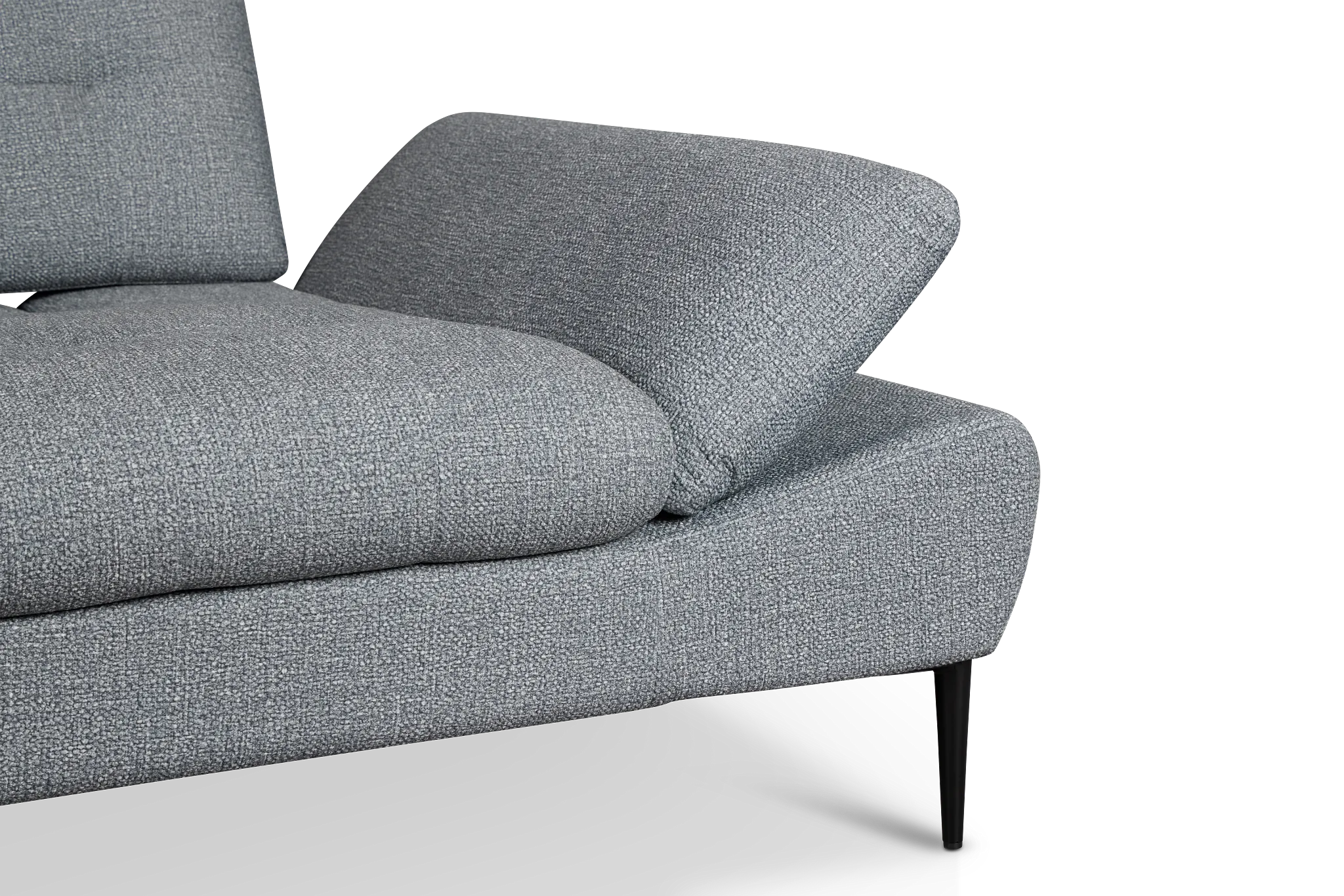 Micah Dark Gray Fabric Chair