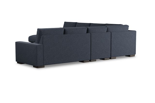 Edgewater Maguire Blue Large Left Chaise Sectional