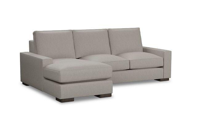 Edgewater Revenue Beige Left Chaise Sectional