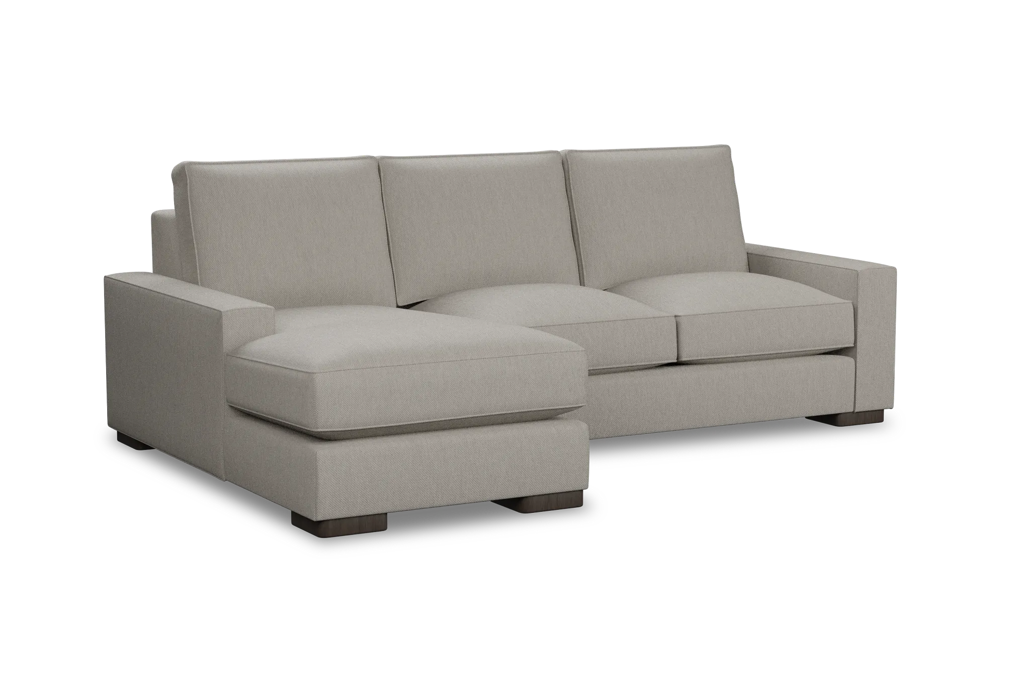 Edgewater Revenue Beige Left Chaise Sectional