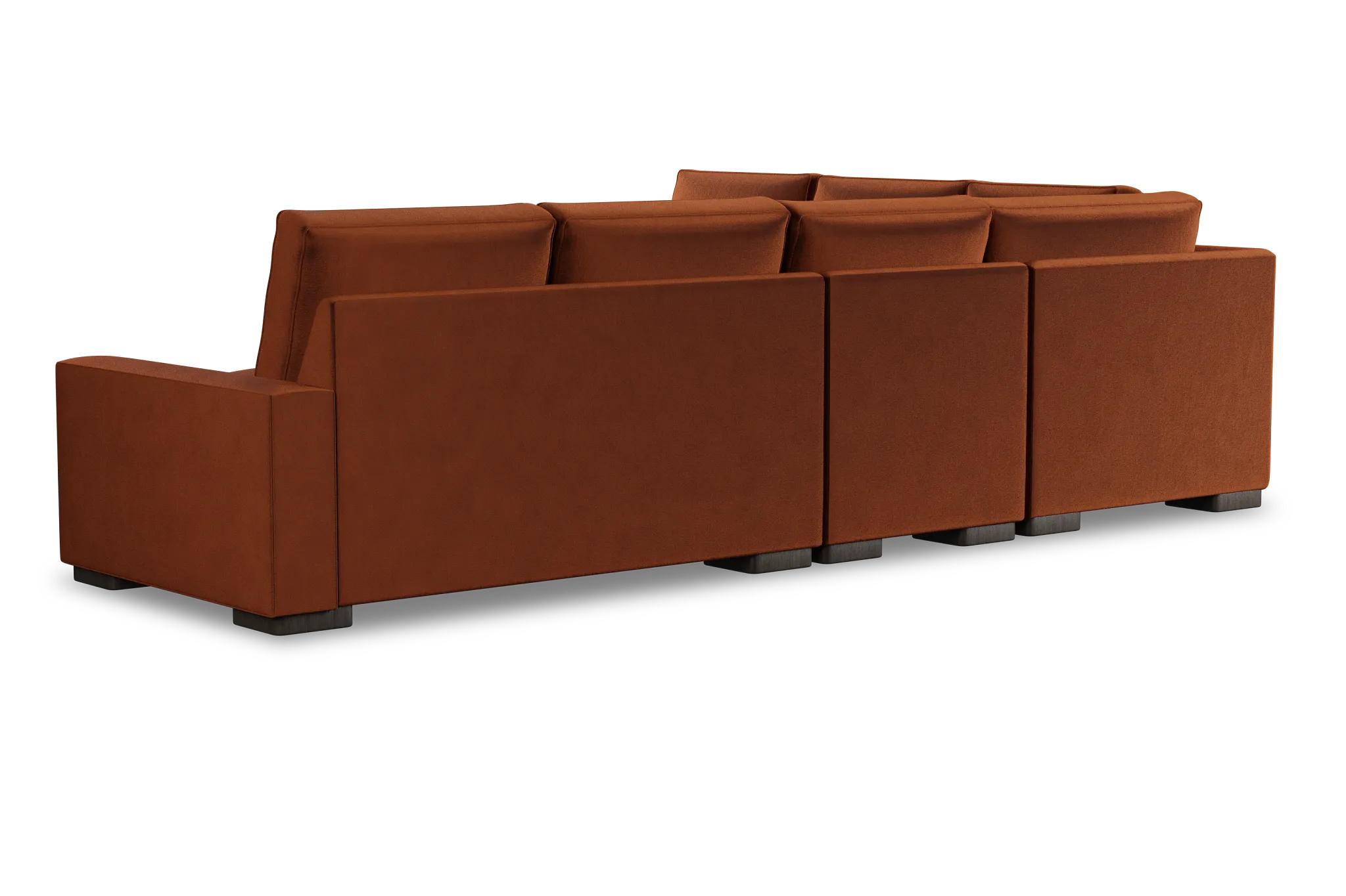 Edgewater Joya Orange Medium Two-arm Sectional
