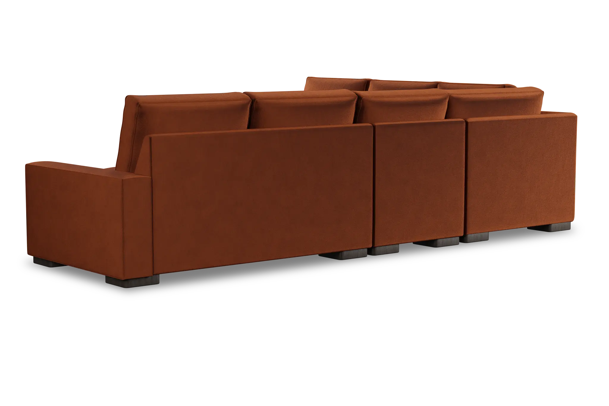 Edgewater Joya Orange Medium Two-arm Sectional Edgewater Joya Orange Medium Two-arm Sectional