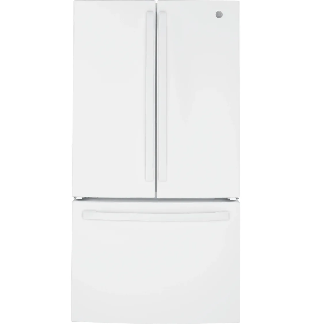 Ge 27 Series White French Door Refrigerator