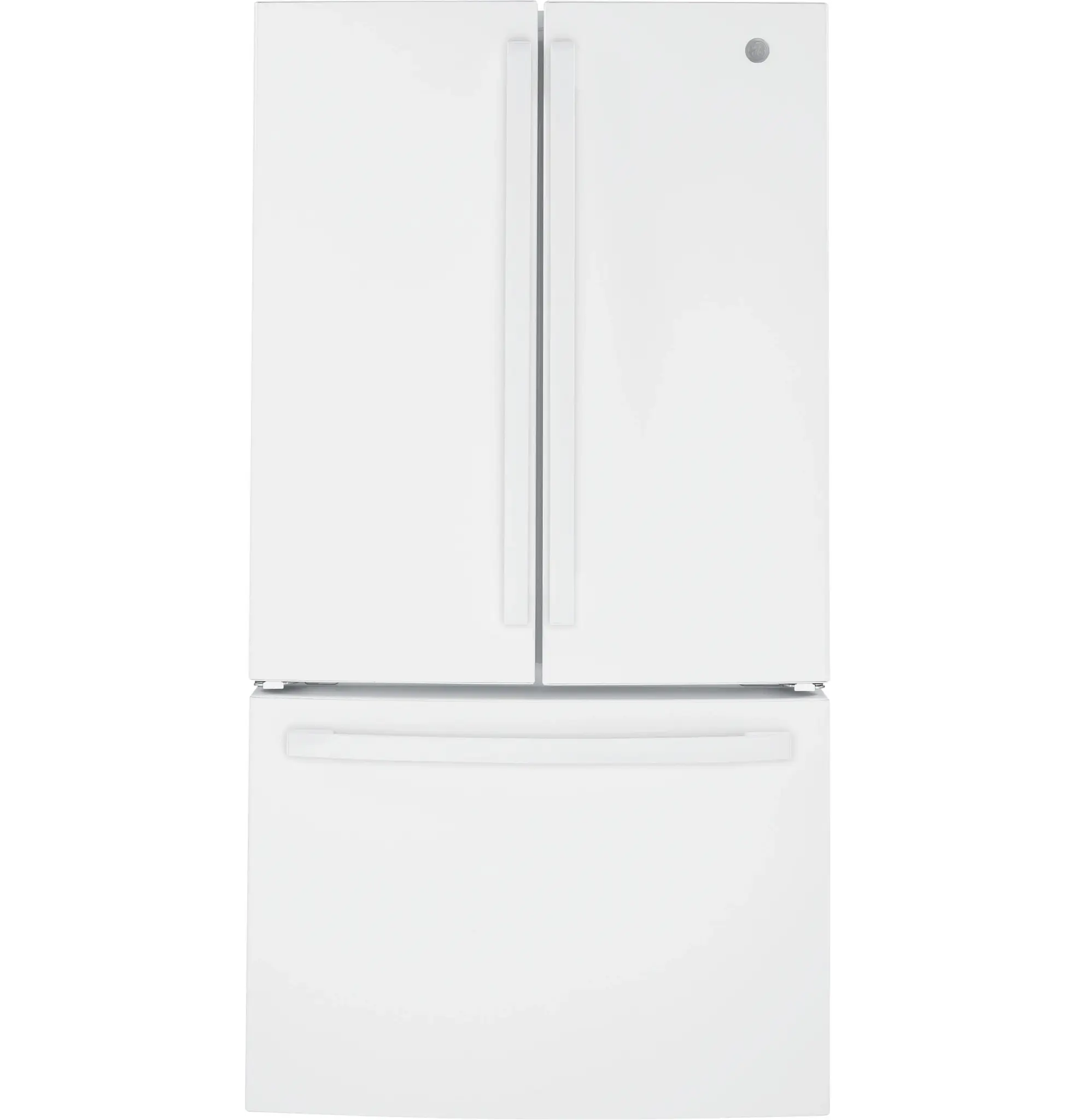 Ge 27 Series White Bottom Freezer Refrigerator Ge 27 Series White Bottom Freezer Refrigerator