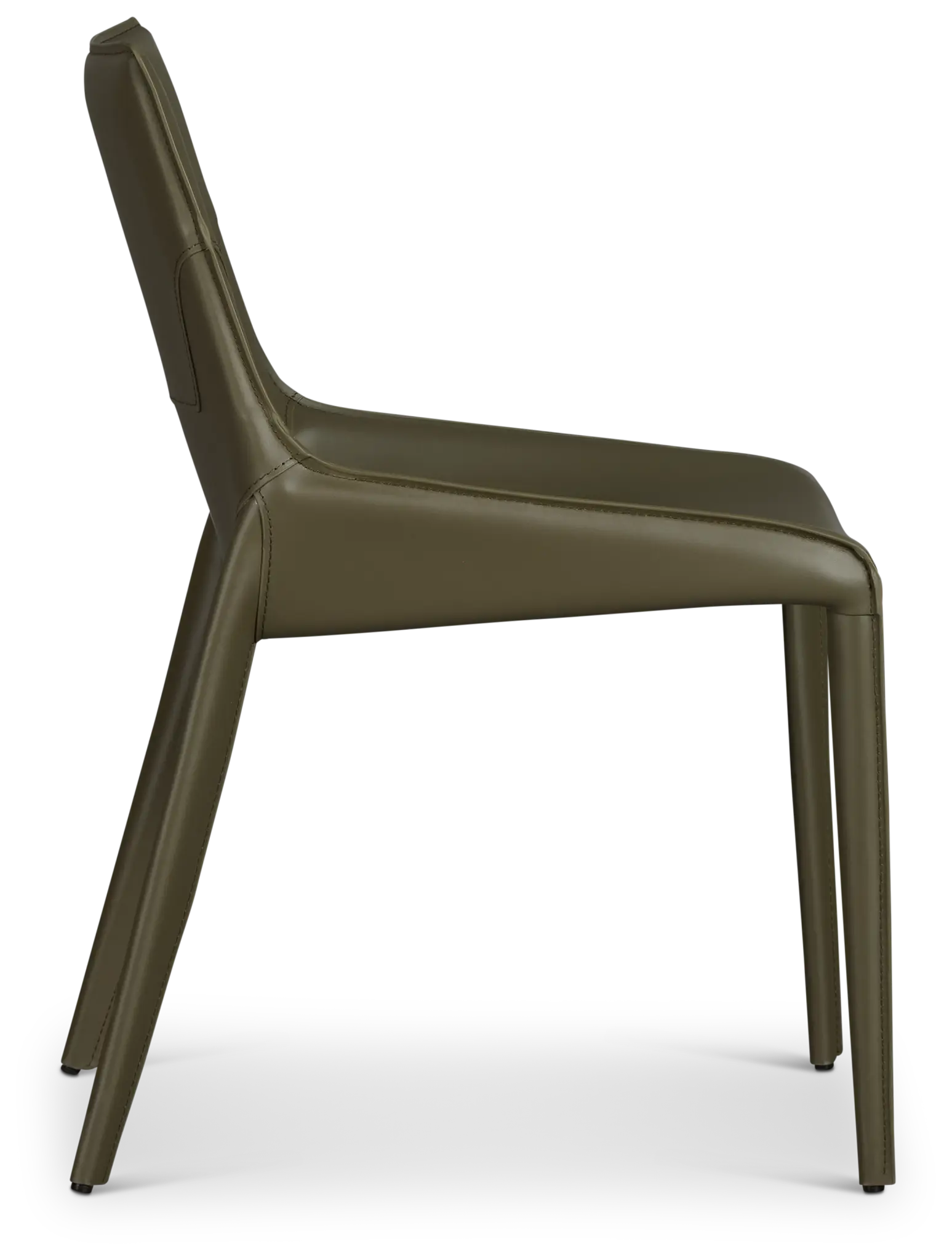 Wayne Dark Green Upholstered Side Chair Wayne Dark Green Upholstered Side Chair