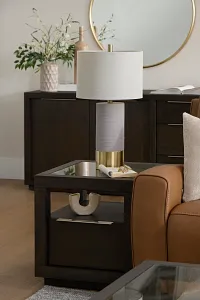 Rarity Gray Table Lamp
