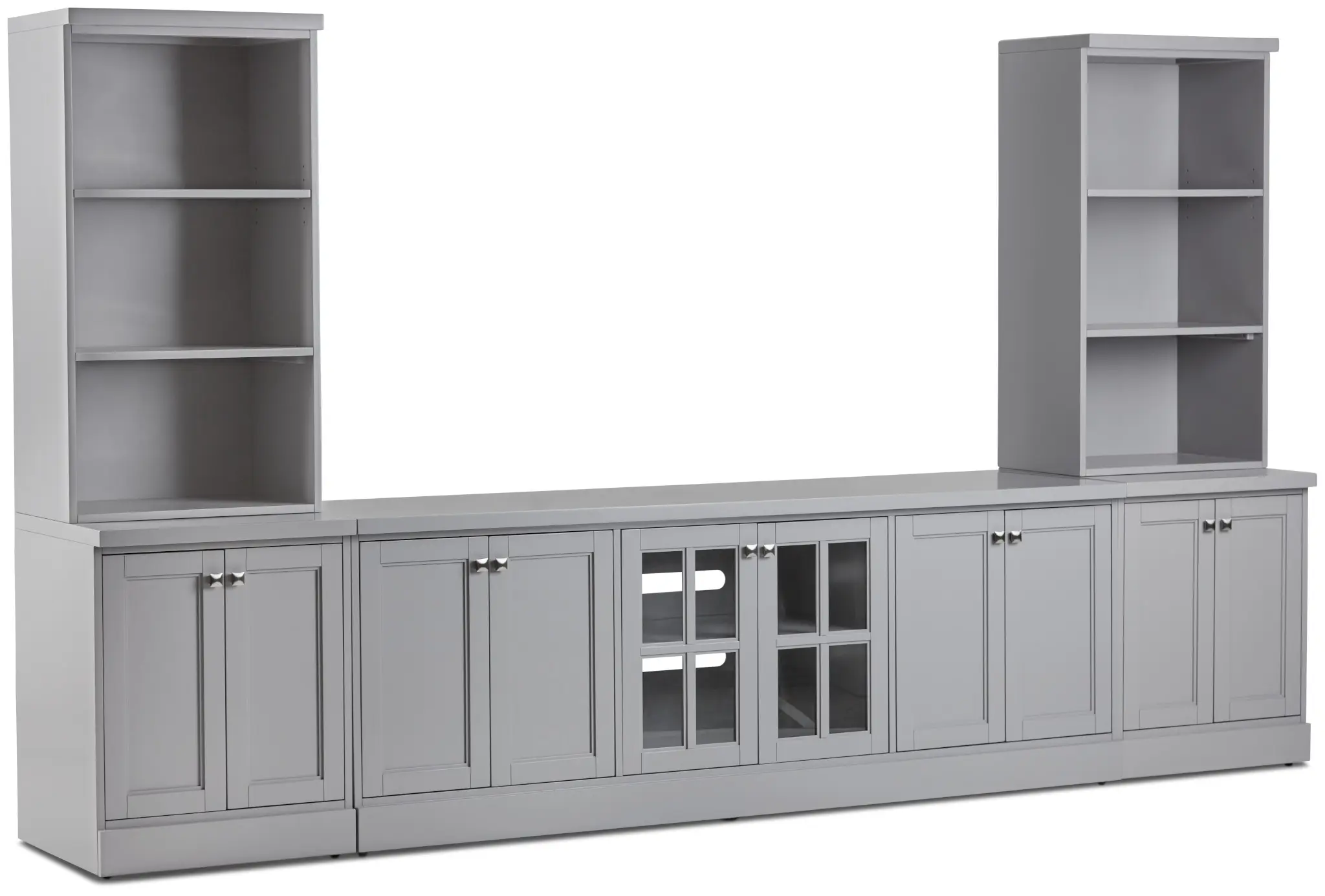 Newport Gray Large Entertainment Wall Newport Gray Large Entertainment Wall