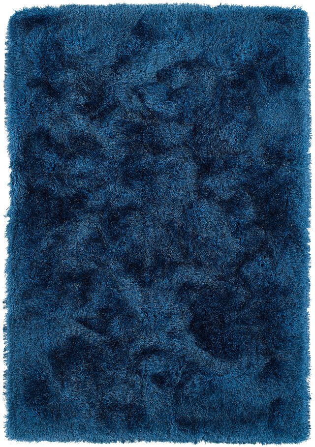 Impact Blue 5x8 Area Rug