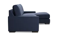 Edgewater Peyton Dark Blue Right Chaise Sectional