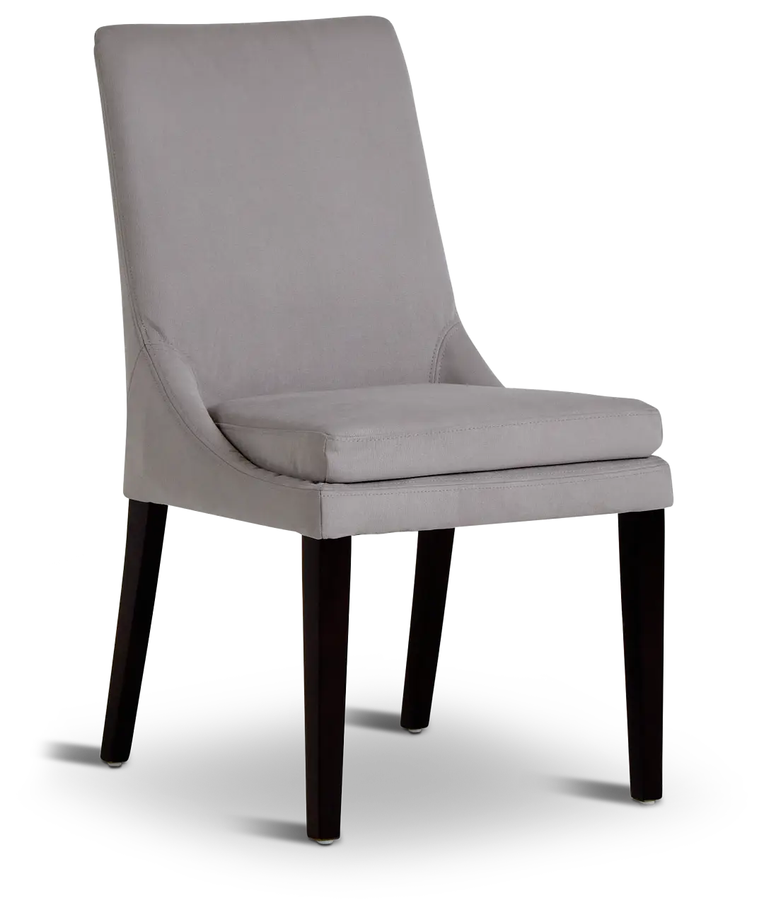 Tito Light Gray Upholstered Side Chair Tito Light Gray Upholstered Side Chair