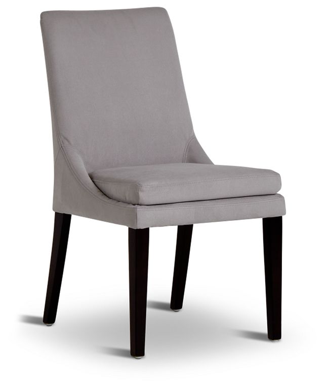 Tito Light Gray Upholstered Side Chair