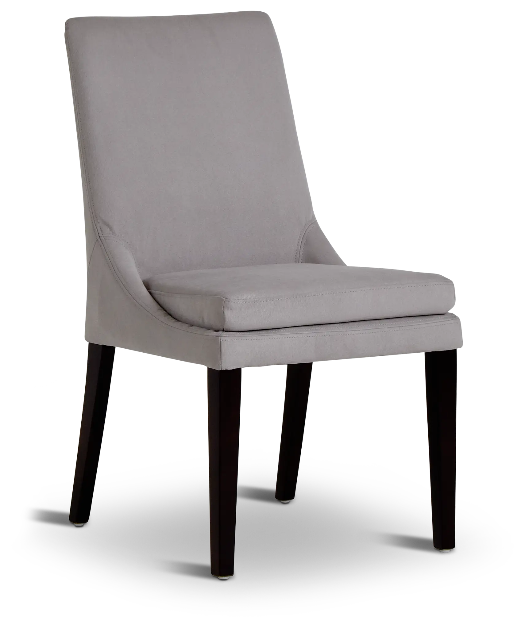 Tito Light Gray Upholstered Side Chair Tito Light Gray Upholstered Side Chair