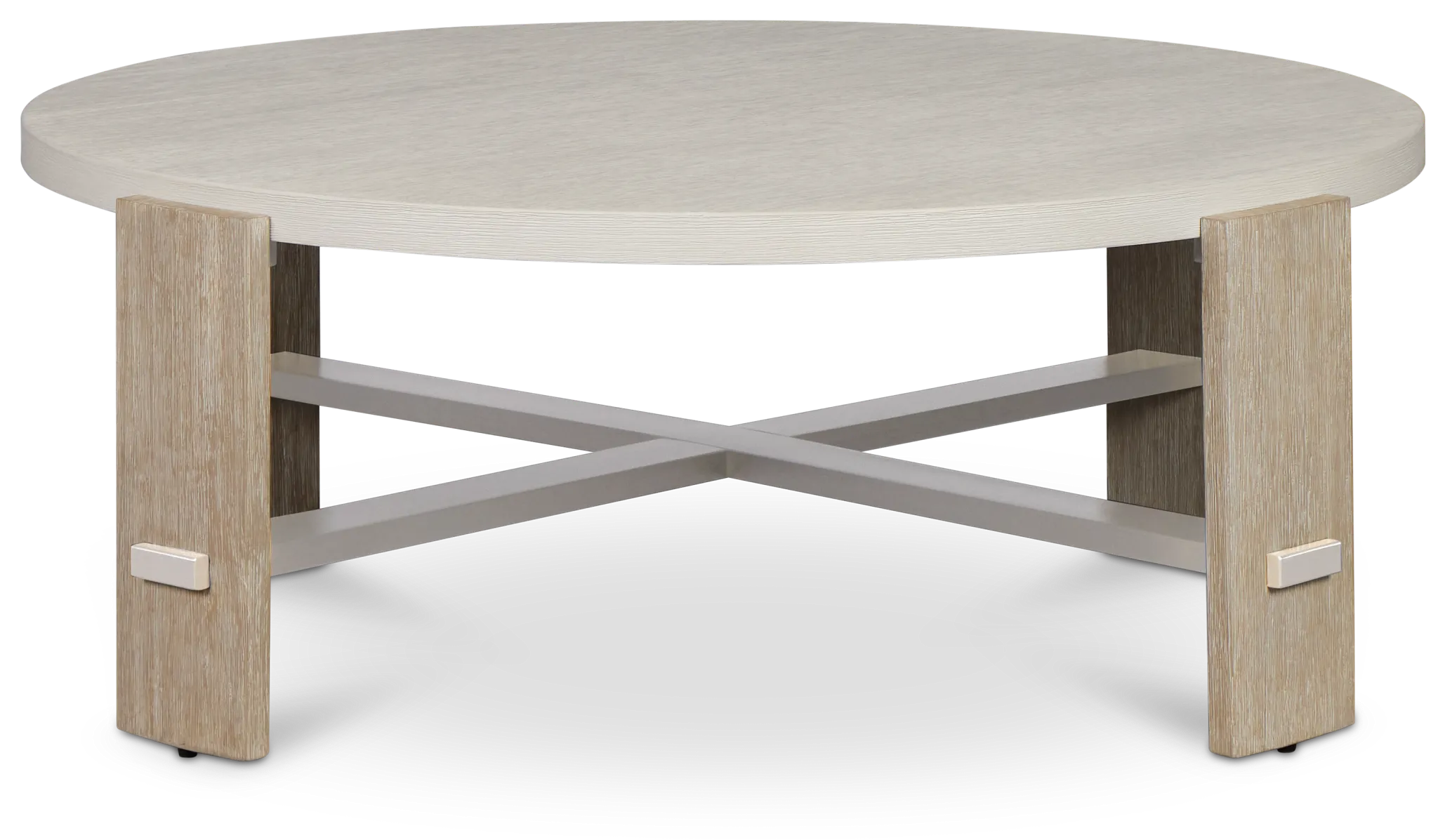 Miramar Ivory Round Cocktail Table