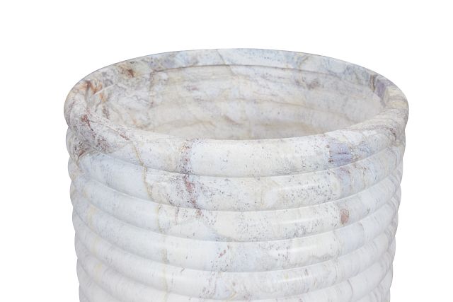 Varsha White Large Planter