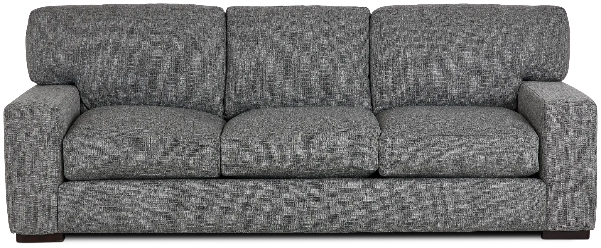 Veronica 104" Dark Gray Down Sofa Veronica 104" Dark Gray Down Sofa