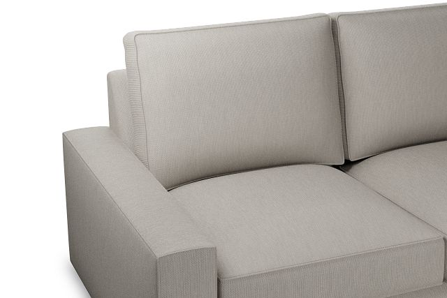 Edgewater Revenue Beige Medium Two-arm Sectional