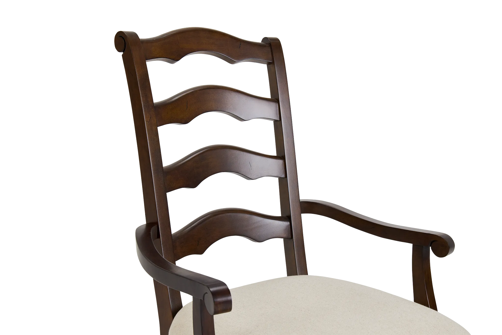 Savannah Dark Tone Upholstered Arm Chair