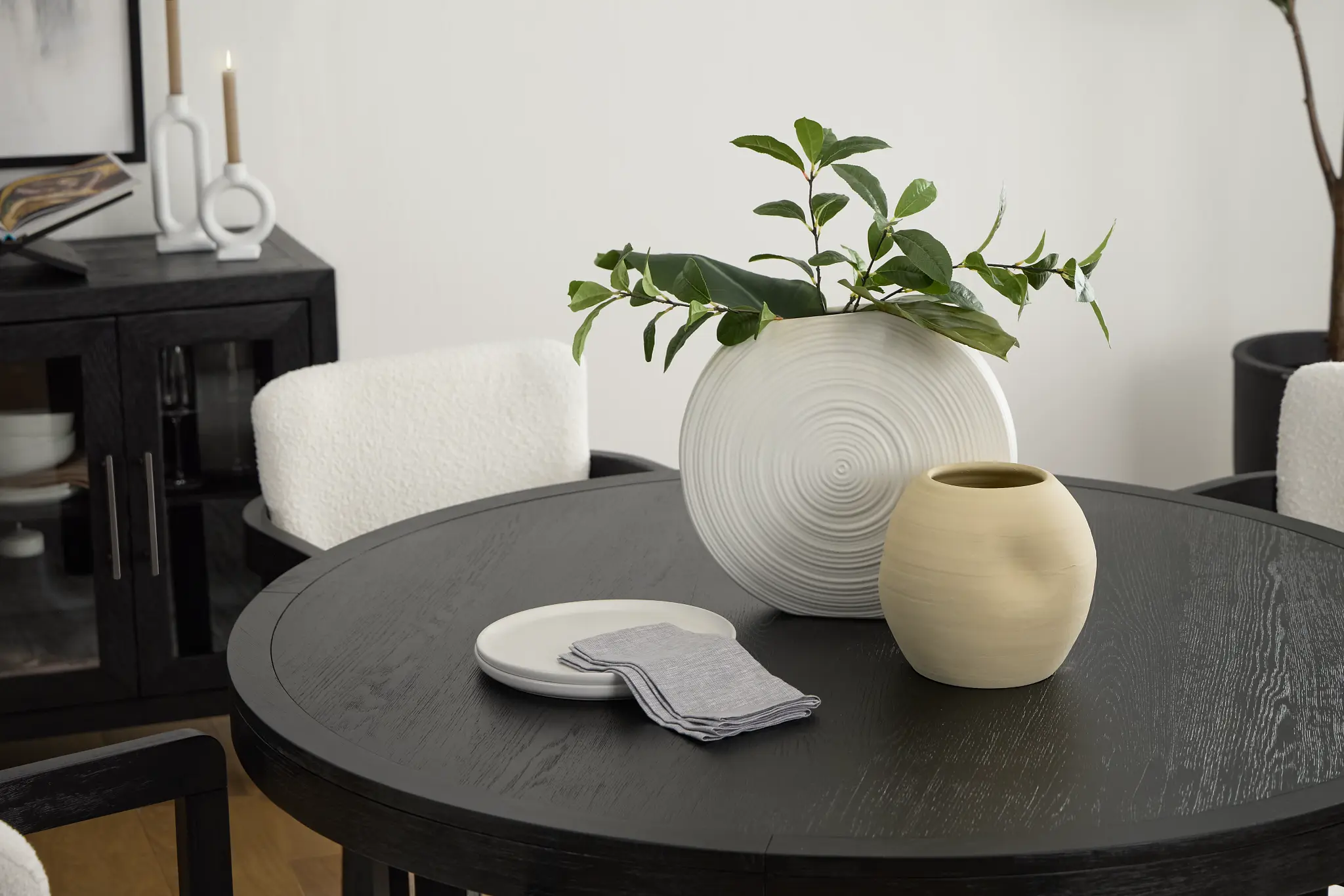 Alden Black Round Table Alden Black Round Table