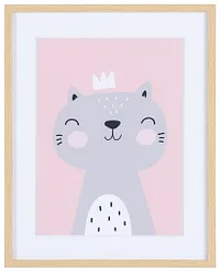 Zoey Pink Framed Wall Art