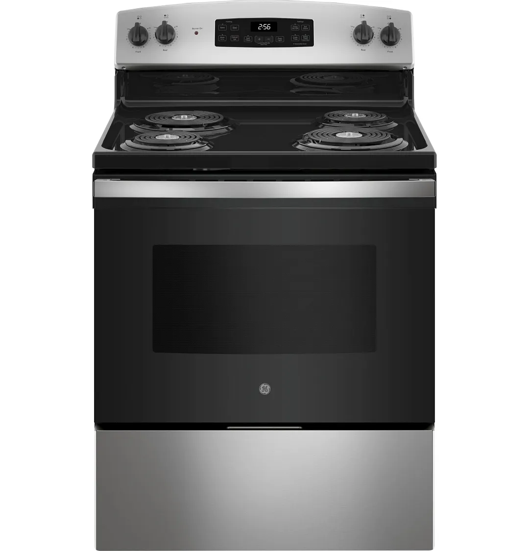 Ge 256 Series Stainless Steel 30" Electric Range