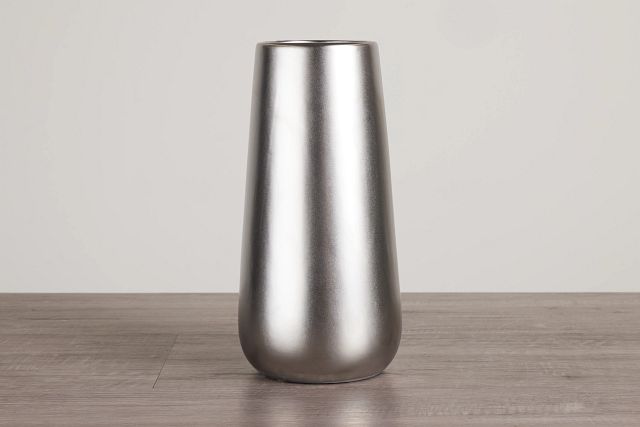 Iika Silver Large Vase