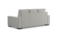 Edgewater Sea Lane Light Gray 84" Sofa W/ 3 Cushions