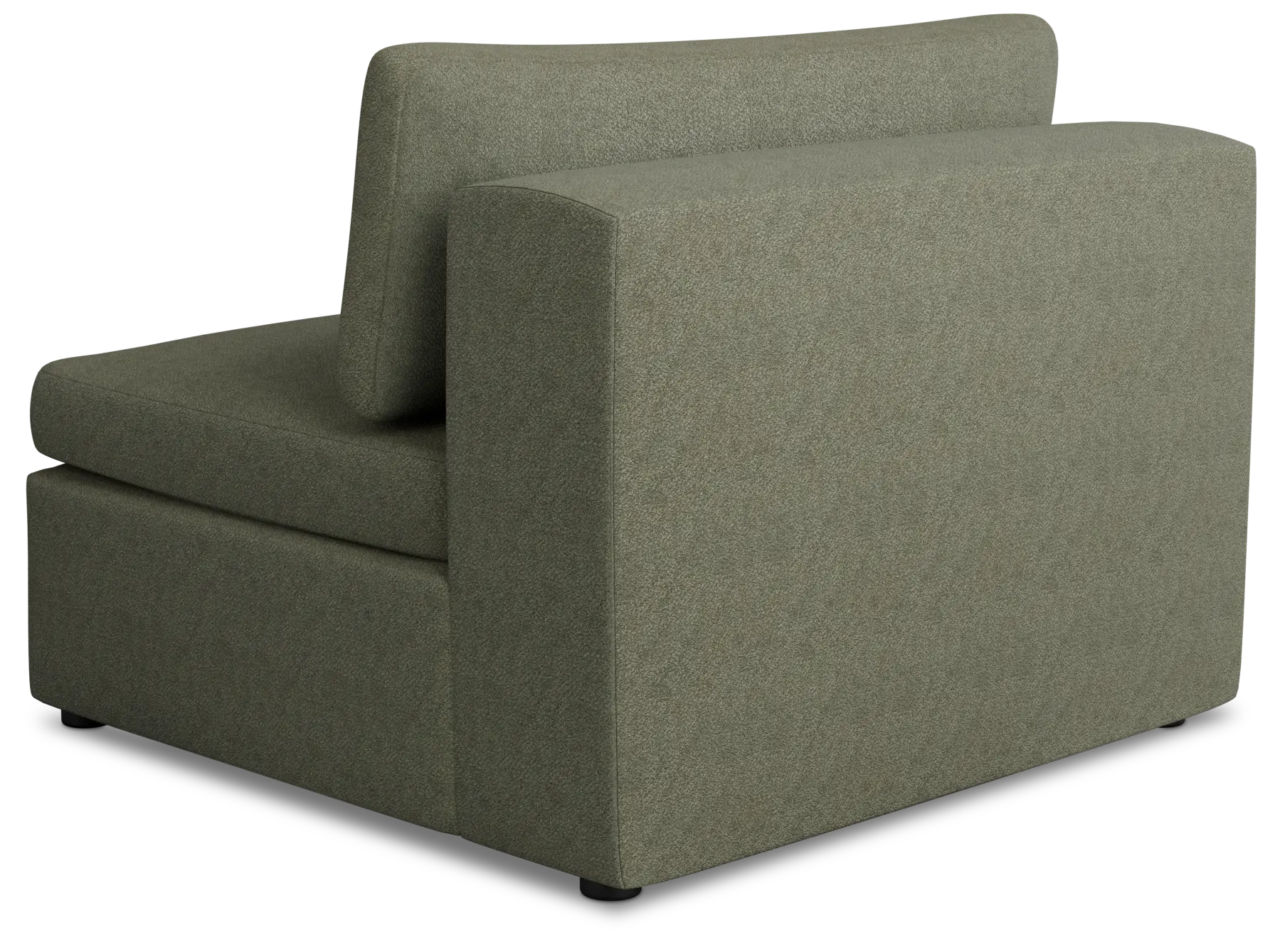 Destin Sutton Green Fabric Armless Chair Destin Sutton Green Fabric Armless Chair