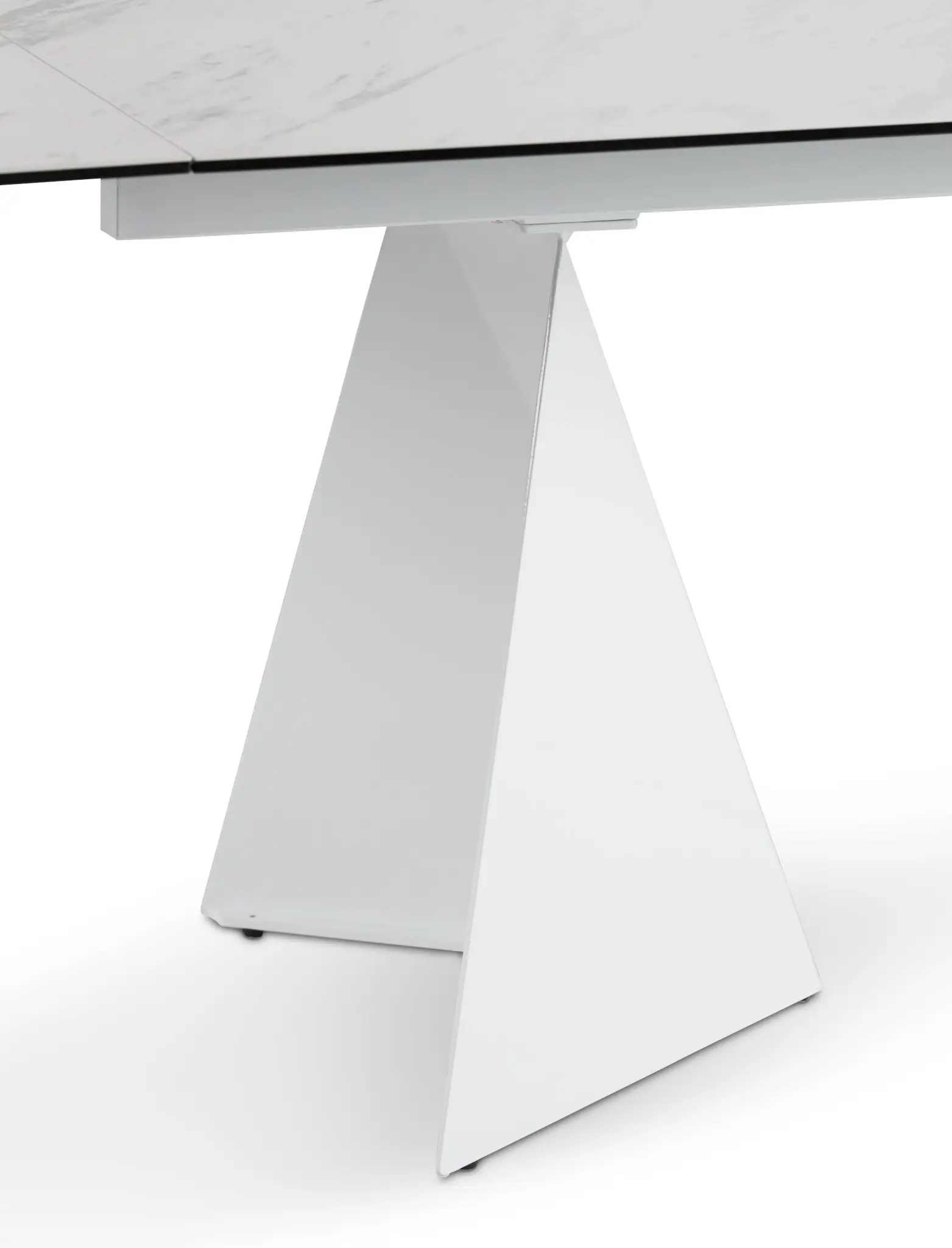 Monaco White Ceramic Rectangular Table Monaco White Ceramic Rectangular Table