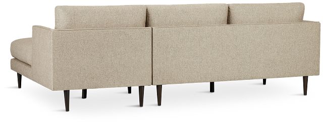 Easton Brown Fabric Right Chaise Sectional