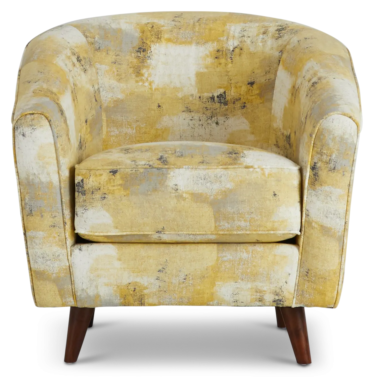 Antalya Yellow Fabric Accent Chair Antalya Yellow Fabric Accent Chair