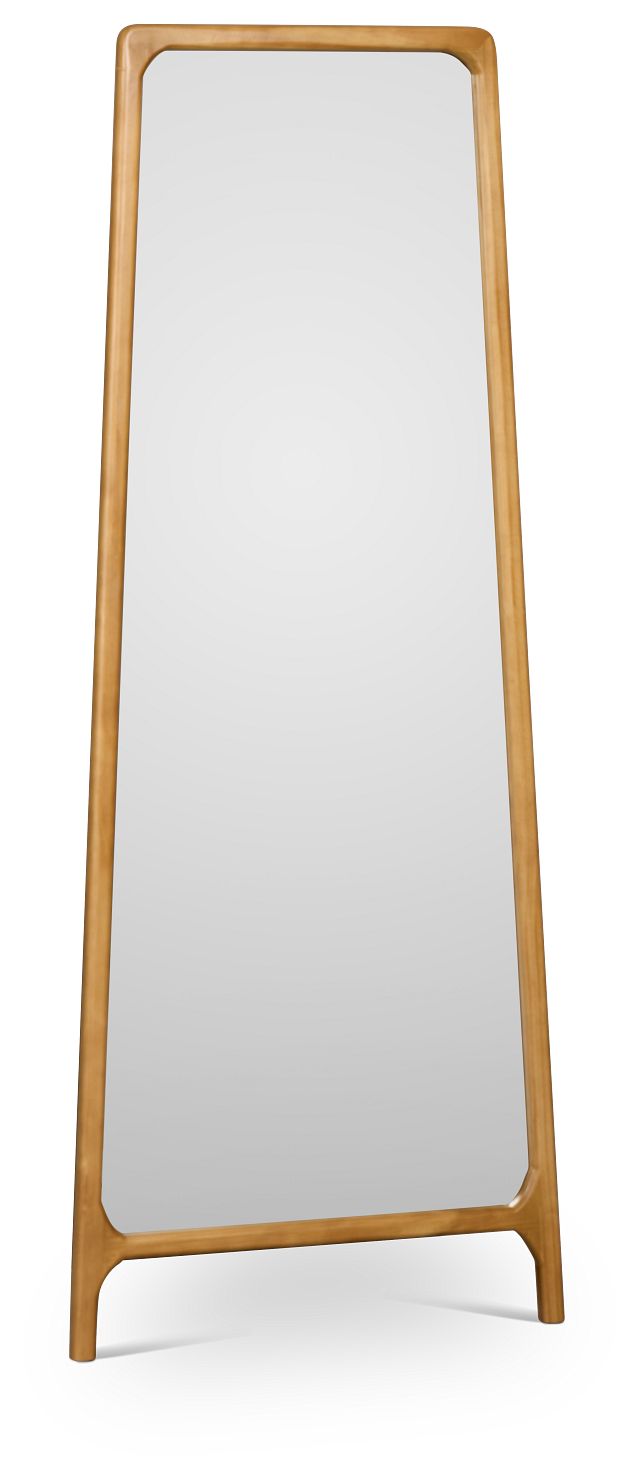 Dory Light Tone Floor Mirror