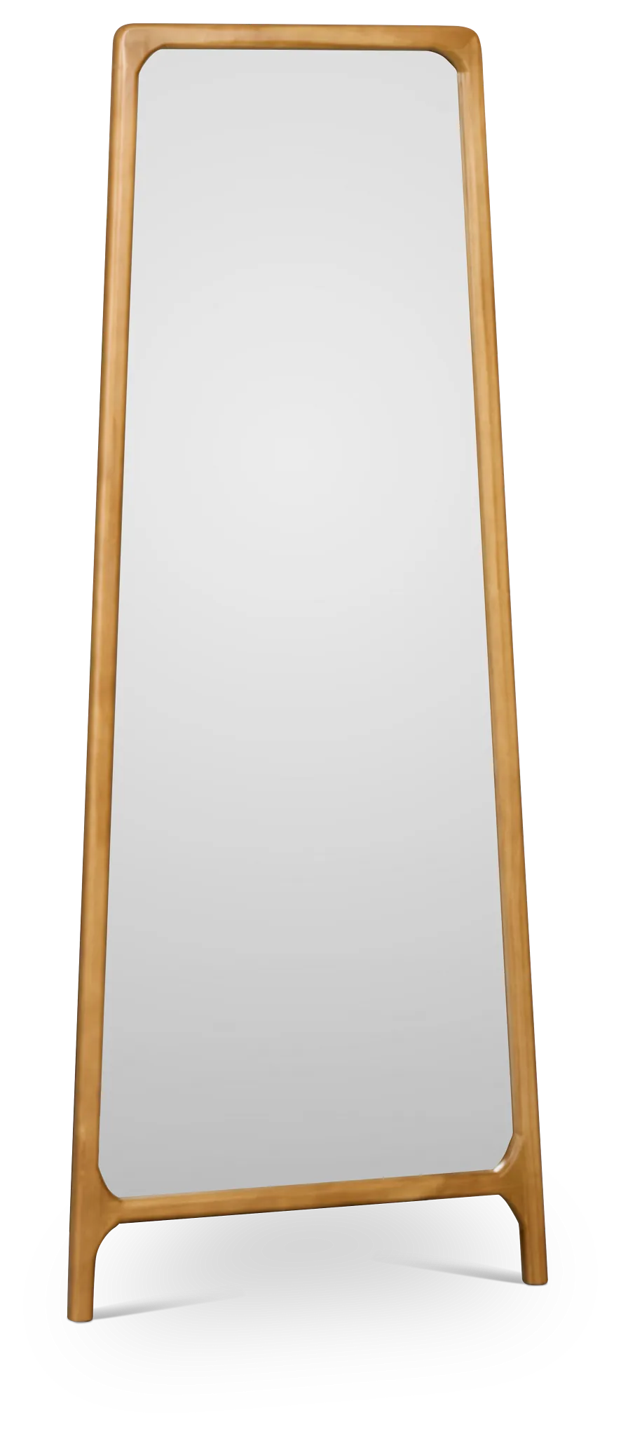 Dory Light Tone Floor Mirror