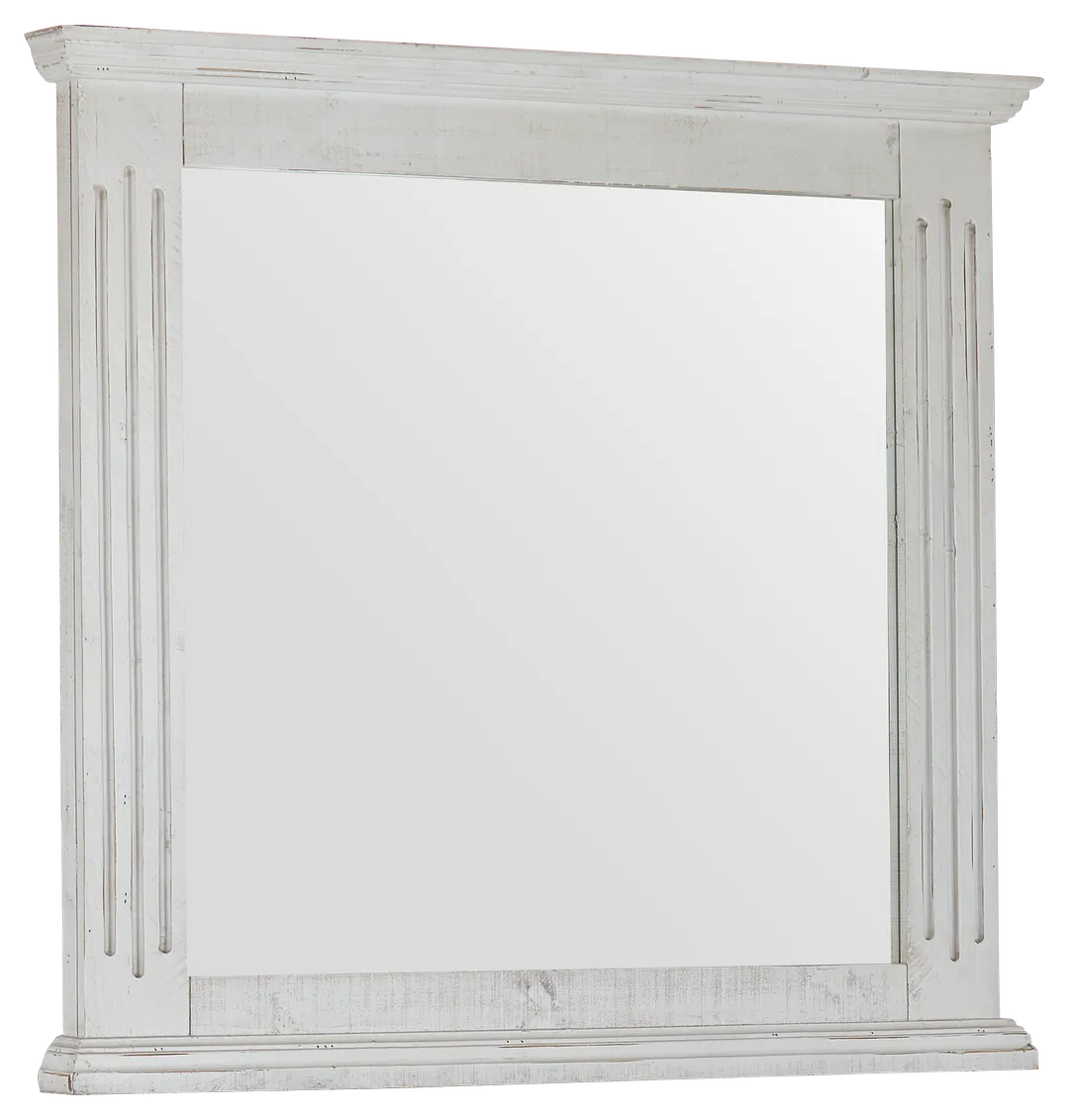 Davenport White Mirror