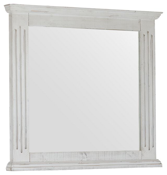 Davenport White Mirror