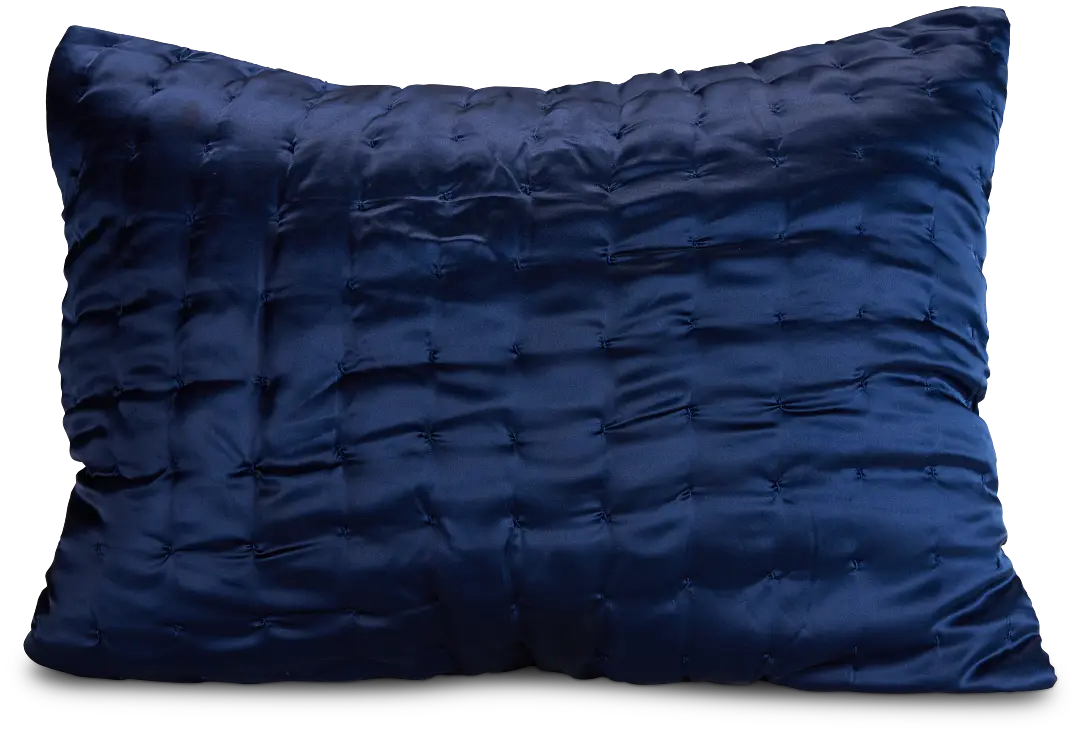 Aura Dark Blue Sham Aura Dark Blue Sham